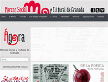 Tablet Screenshot of mercaosocialgranada.org